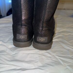 UGG Glittery Black Boots